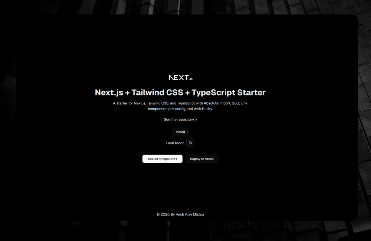 NextJs-Boiler