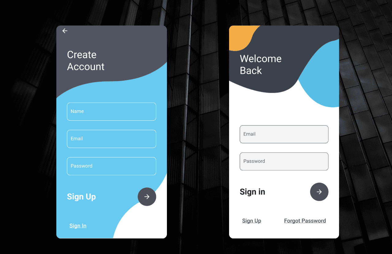 Flutter Login Signup App